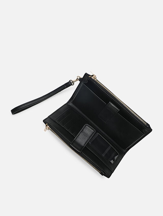 Sarah Button Up Wallet