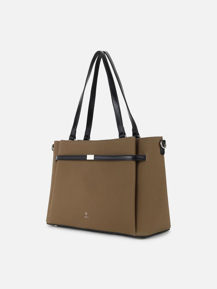 Sally Work Bag - Brown