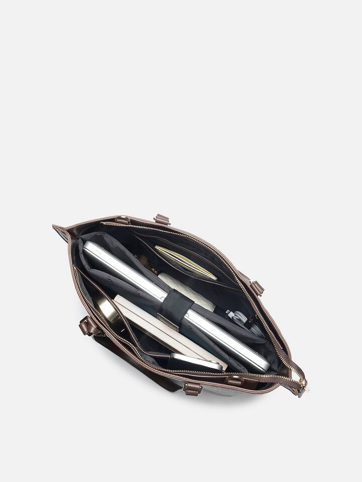 Jackie Work Bag - Brown