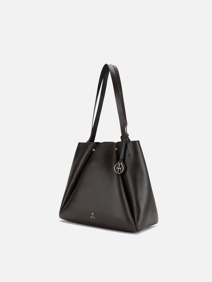 Lorelei Leather Shoulder Bag - Brown