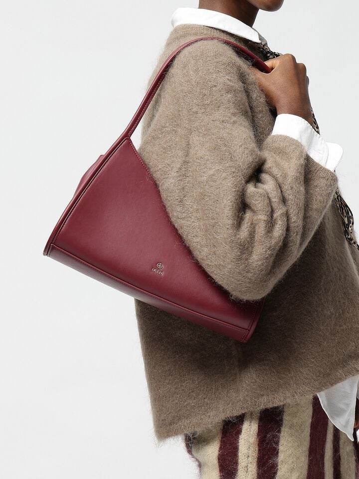 Cady Shoulder Bag - Dark Cherry