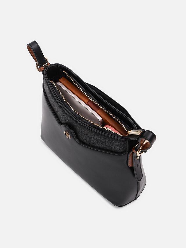Olivia Shoulder Bag - Black