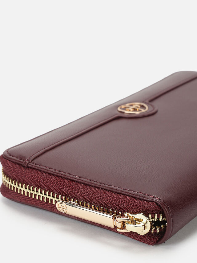 Rhea Wallet - Cherry