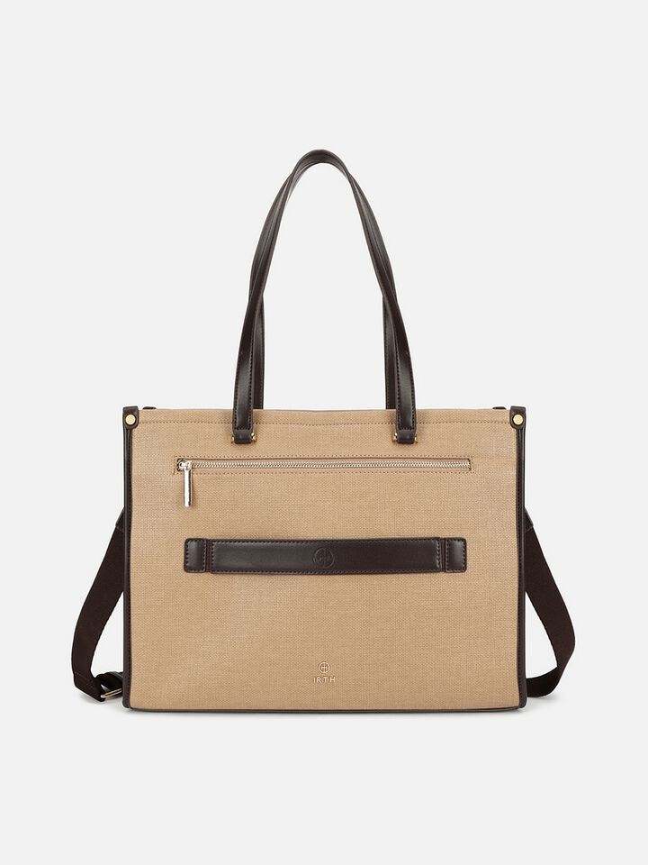 Clover Twines Work Bag - Beige