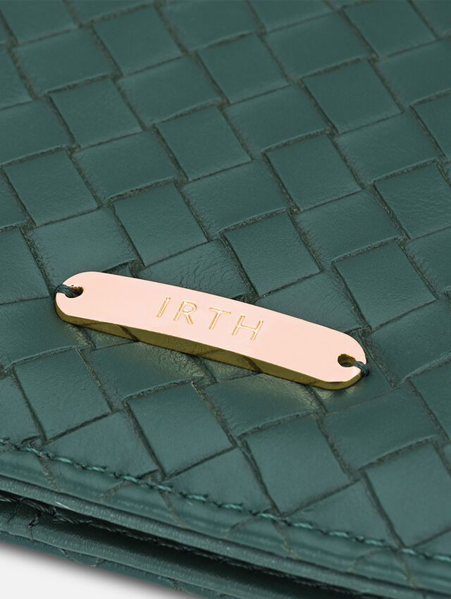 Bi-fold Green Wallet
