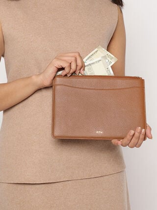 Nook Leather Pouch - Tan