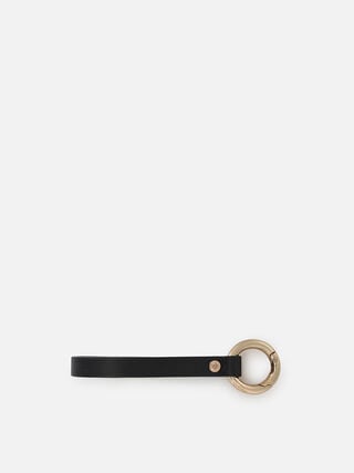 Tinker Leather Key Leash - Black