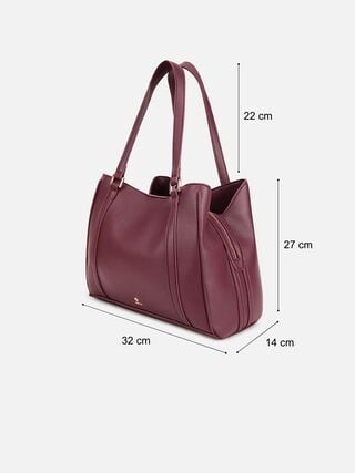 Vivienne Shoulder Bag - Dark Cherry