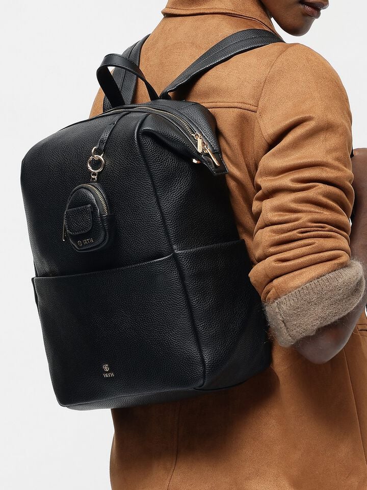 Marlow Laptop Backpack - Black
