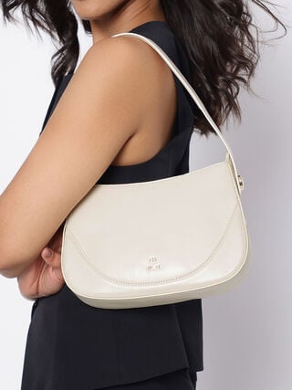 Abby Shoulder Bag - Off-White