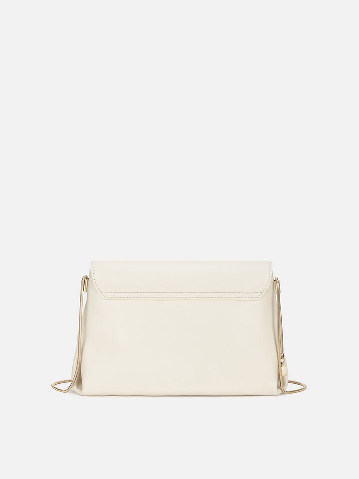 Emma Embossed Sling - Off-White