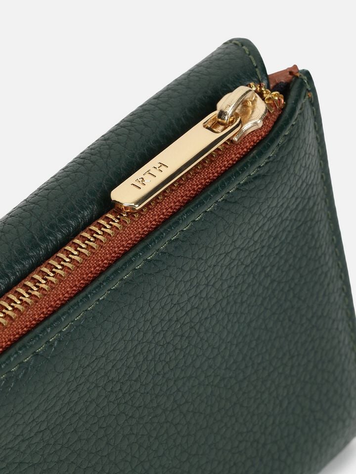 Ryan Leather Wallet Small - Green