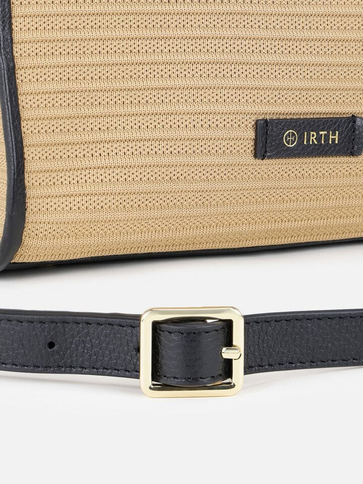 Knits Shoulder Bag - Beige