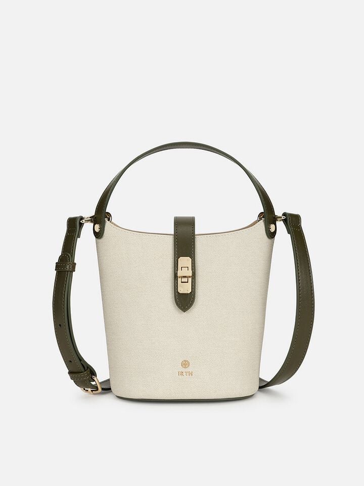 Birch Twines Bucket Handheld - Beige