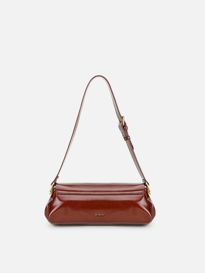 Brianna Wide Shoulder Bag - Tan