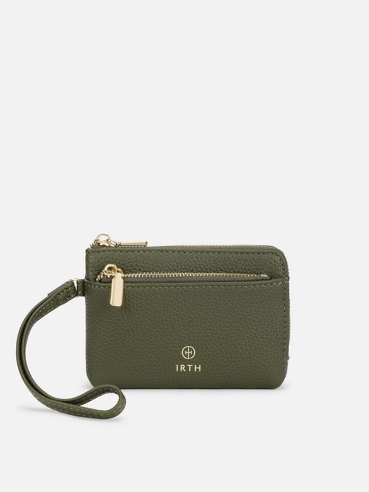 Kira Wristlet Wallet - Green