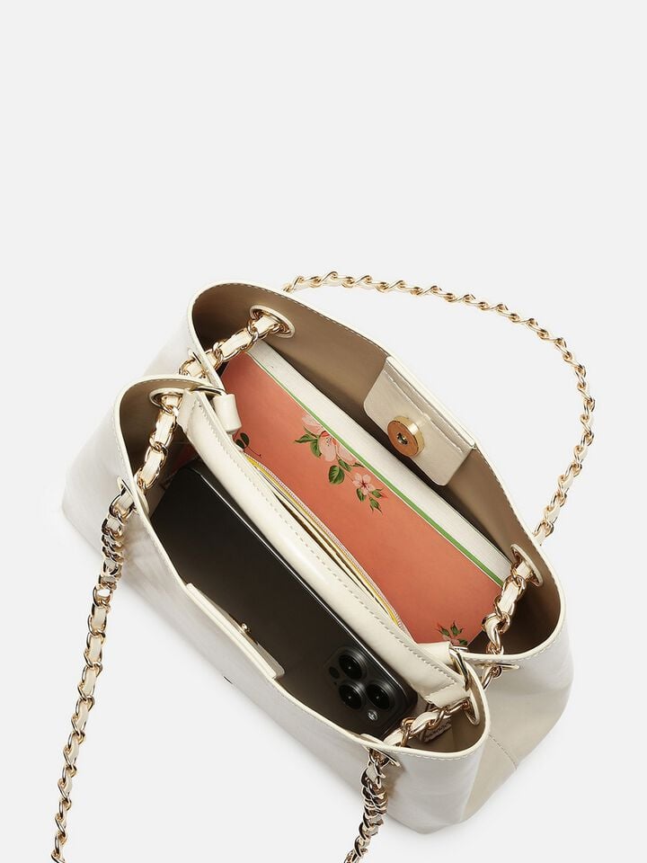 Shay Medium Handheld - Beige