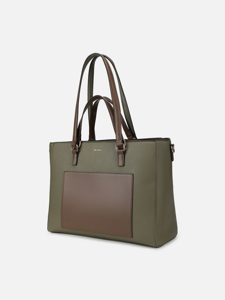 Camilla Work Bag - Olive