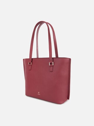 Jackie Tote - Dark Cherry