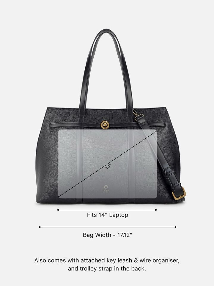 Valerie Work Bag - Black