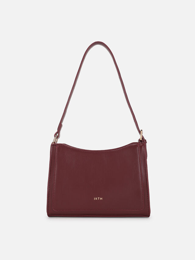 Devon Shoulder Bag - Burgundy