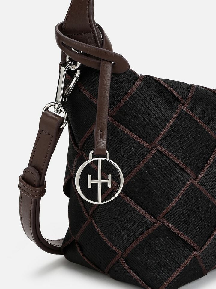 Candace Webbing Handheld - Black