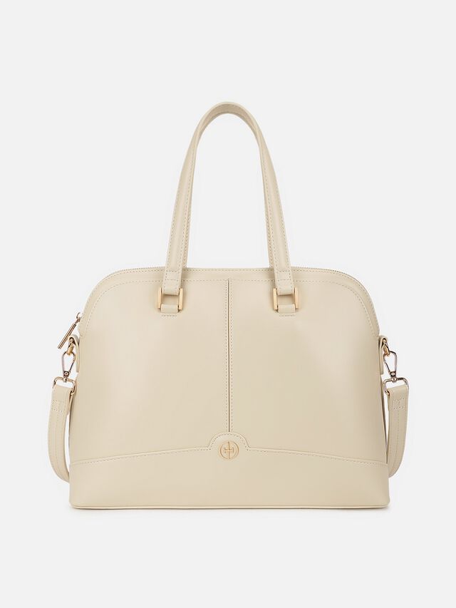 Brenda Medium Work Bag - White