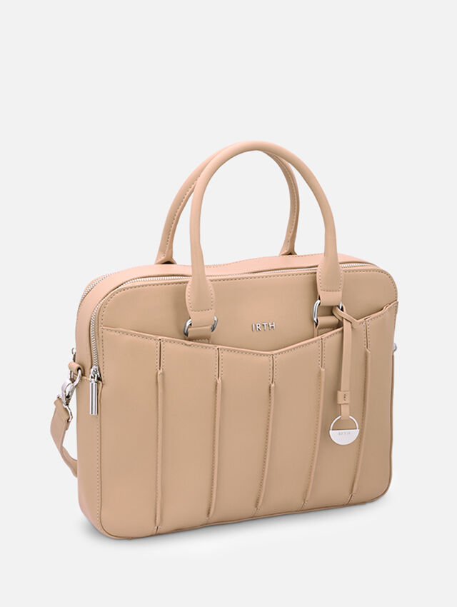 Cressida Work Bag - Beige