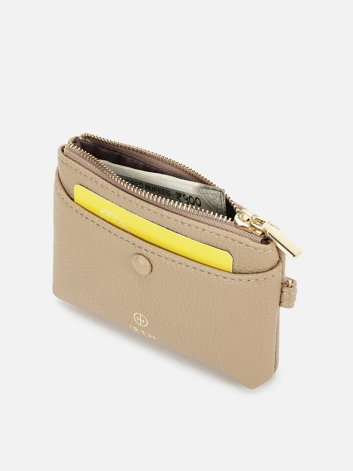 Vera Wristlet Wallet - Beige