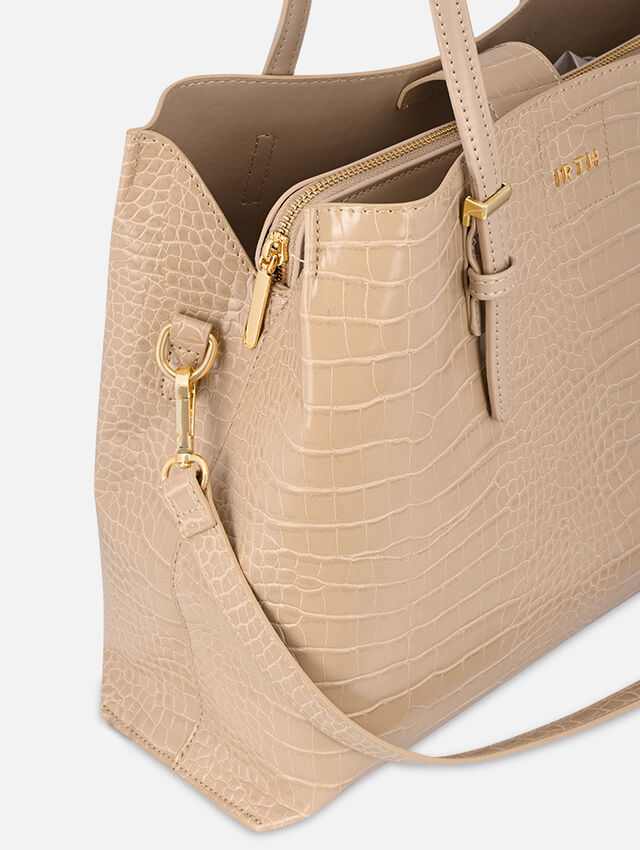 Classic Beige Tote
