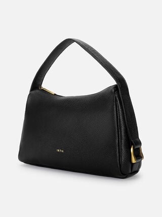 Loren Leather Handheld - Black