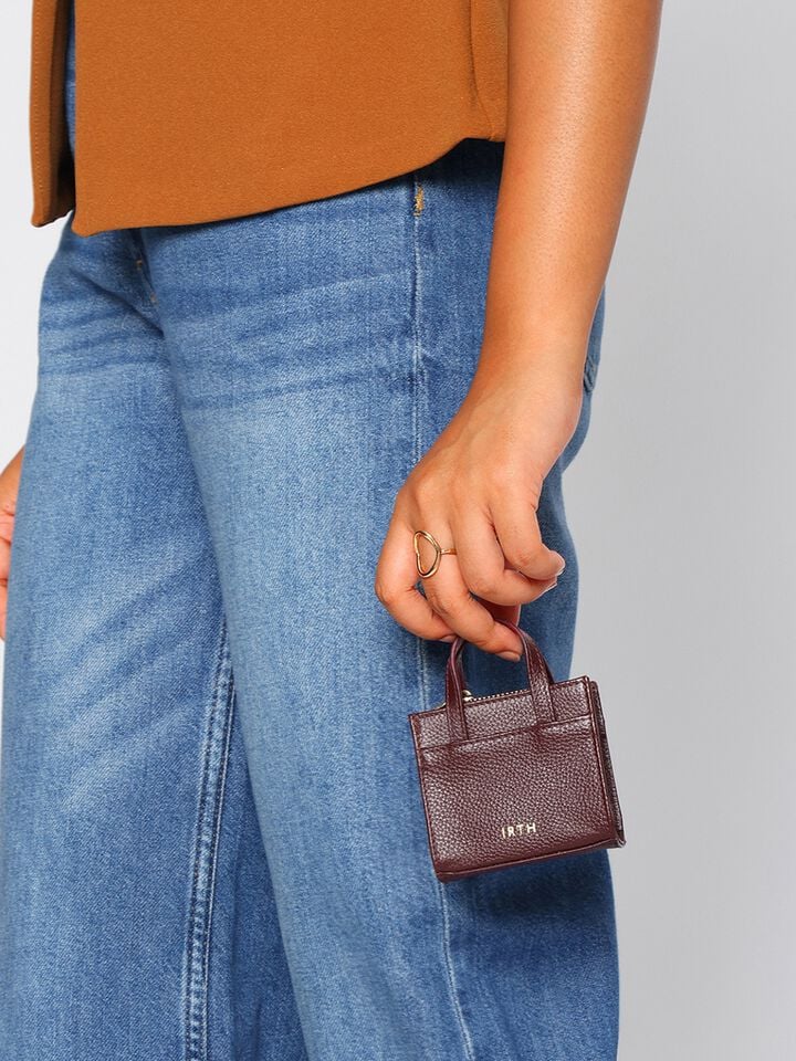 Olivia Miniature Bag - Dark Cherry