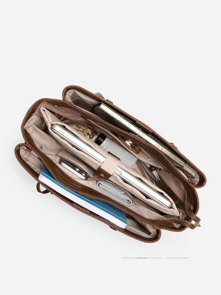 Katie Work Bag - Tan