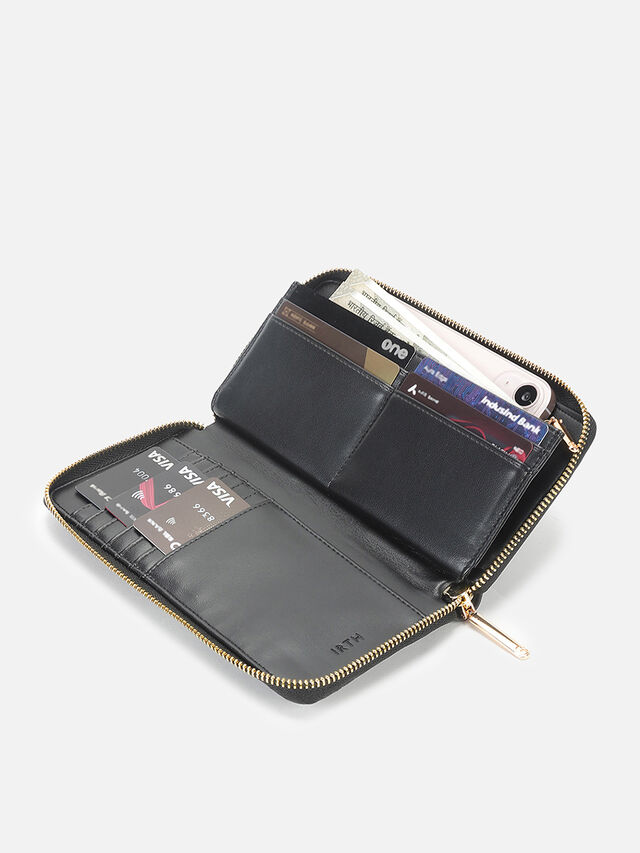 Rhea Wallet - Black
