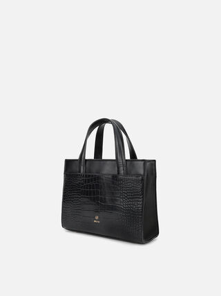 Olivia Croco Handheld - Black