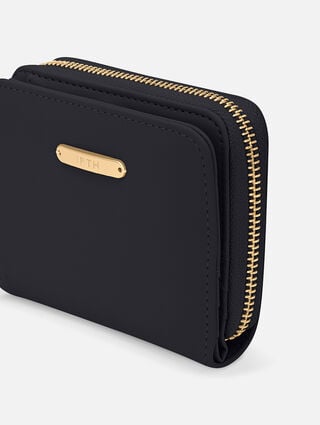 Little black snap wallet