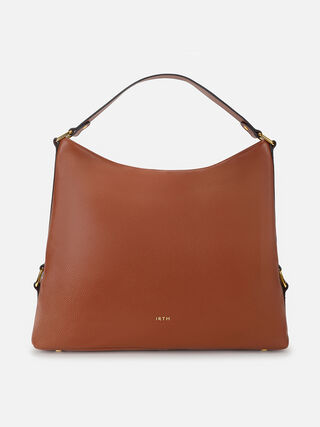 Lucille Leather Shoulder Bag - Tan
