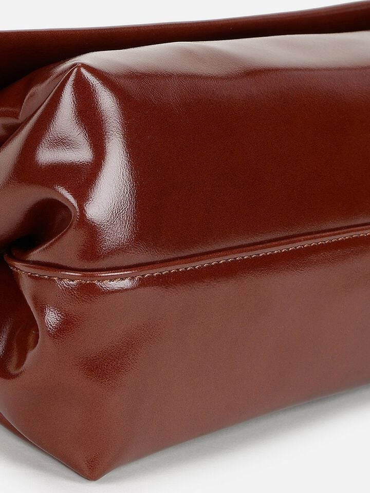 Brianna Wide Shoulder Bag - Tan
