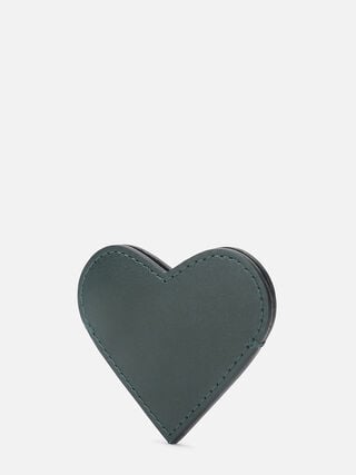 Austen Leather Bookmark - Green
