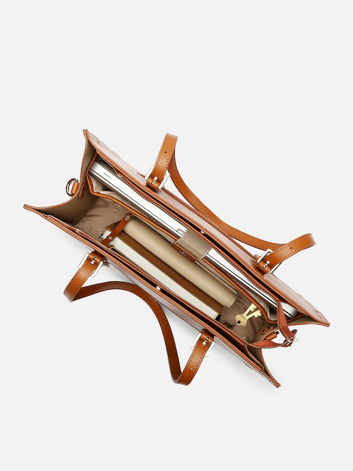 Jemma Work Bag - Tan