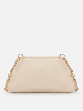 Tiana Clutch - White