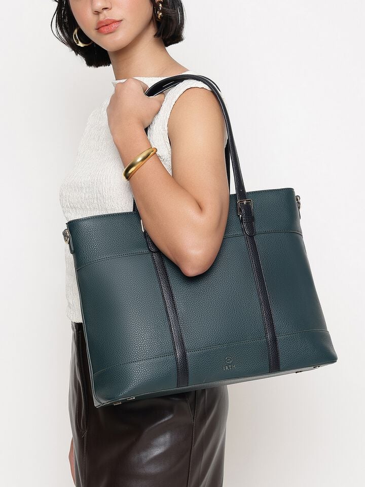 Carly Work Bag - Green