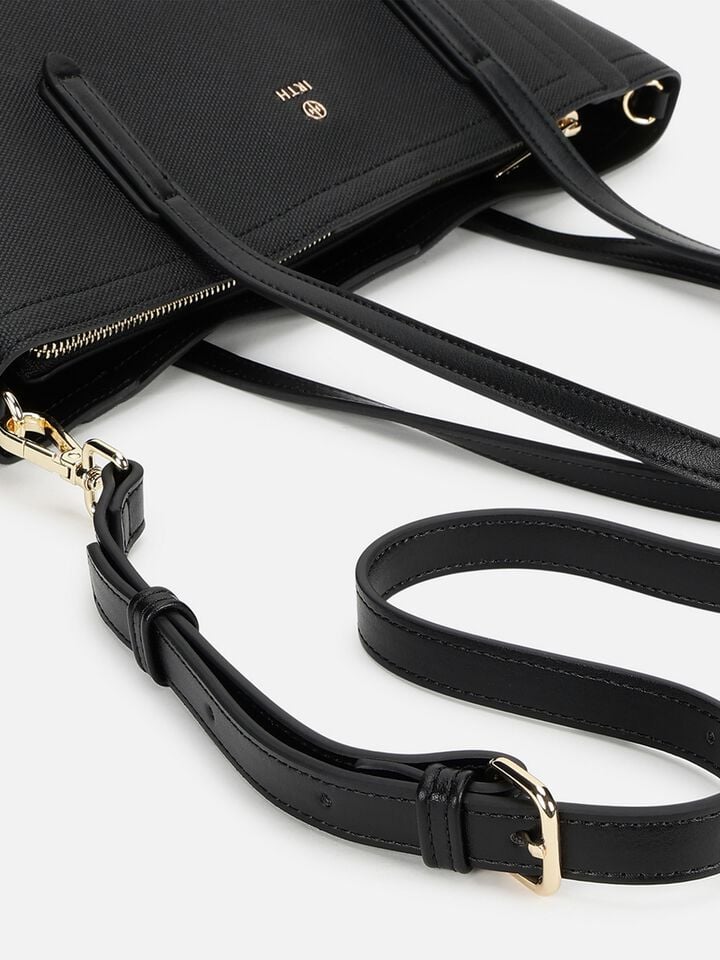 Mahogany Twines Tote - Black