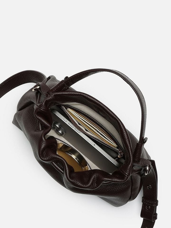 Lois Leather Sling - Espresso