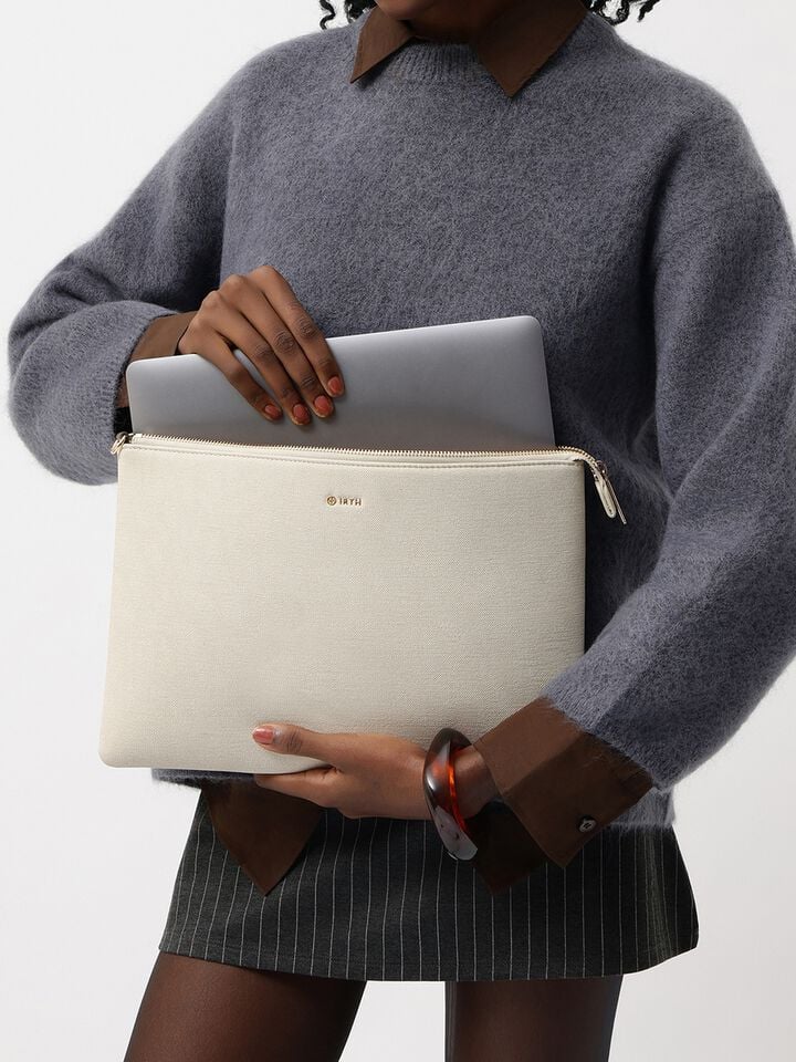 Sedona Laptop Sleeve - Off-White