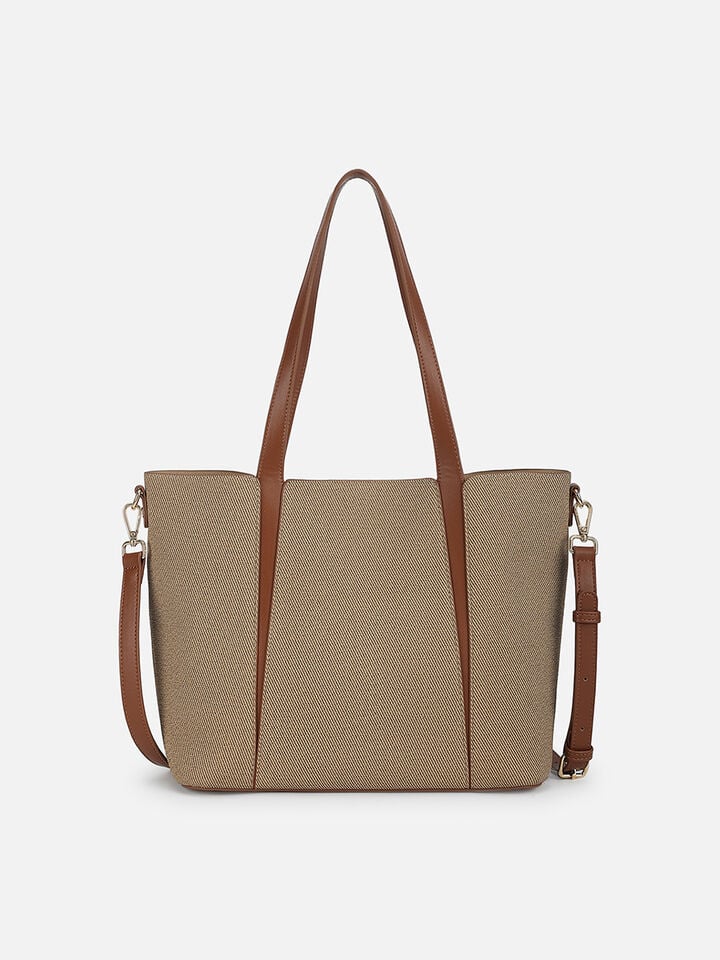 Aspen Twines Tote - Tan