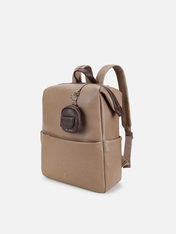 Marlow Laptop Backpack - Beige