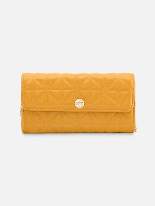 Stella Mustard Quilted Sling