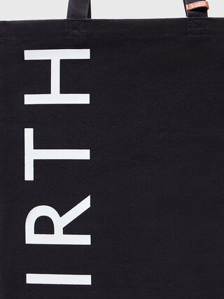 All Black Canvas Shopper