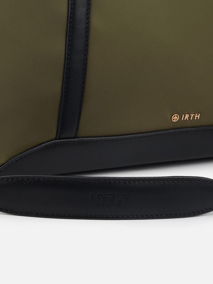 Thea Nylon Work Bag - Olive